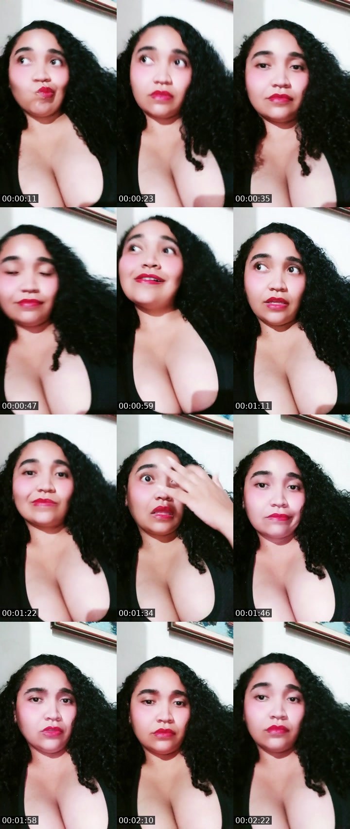 Contact-sheet preview of DarkQueen👑's Liveme recording
