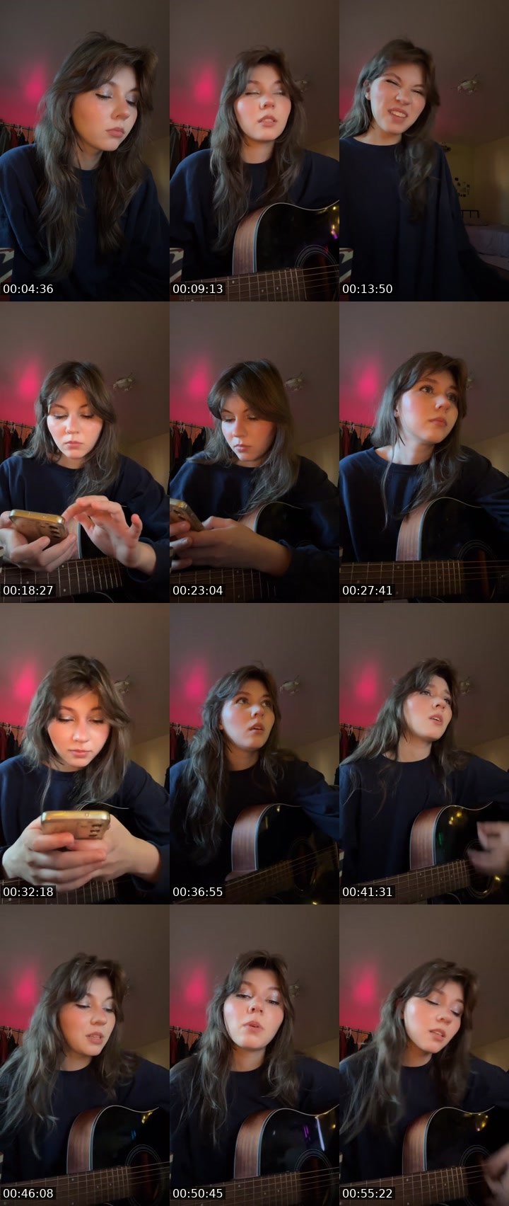 Contact-sheet preview of 👑daria!🦷's Liveme recording
