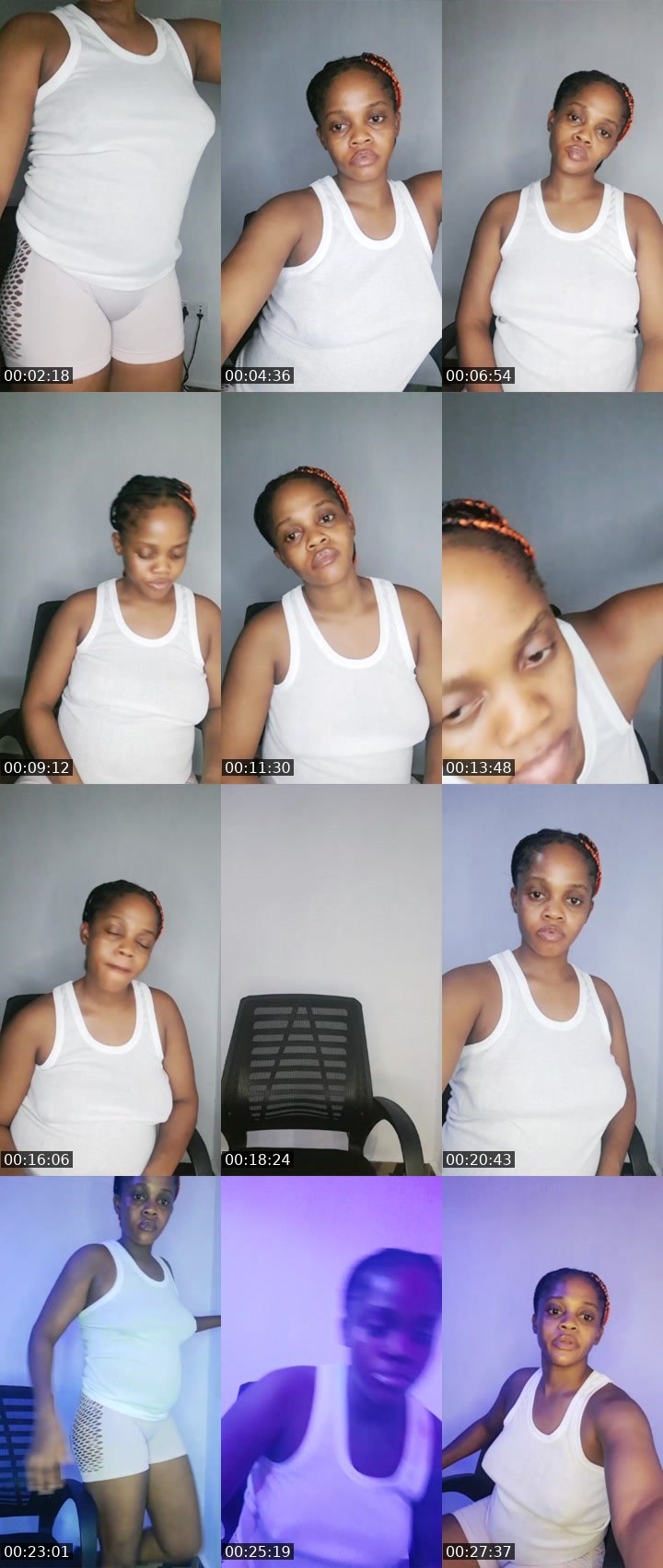 Contact-sheet preview of dreamyfawn👄's Liveme recording