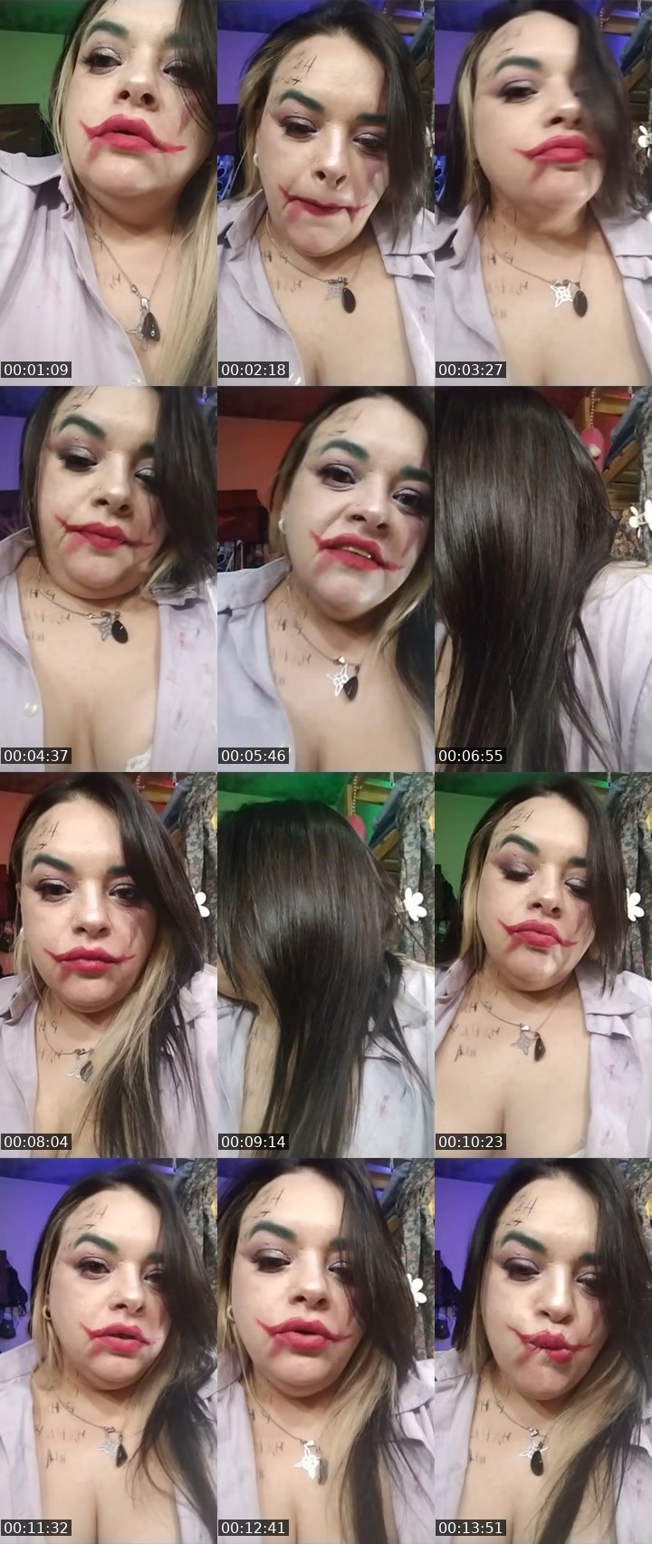 Contact-sheet preview of 🌐charlotte87✨✨'s Liveme recording