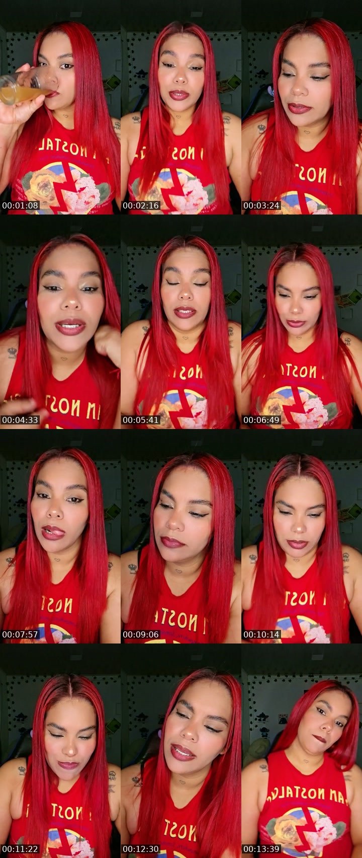 Contact-sheet preview of 🌈🔆SIRENA🪷's Liveme recording