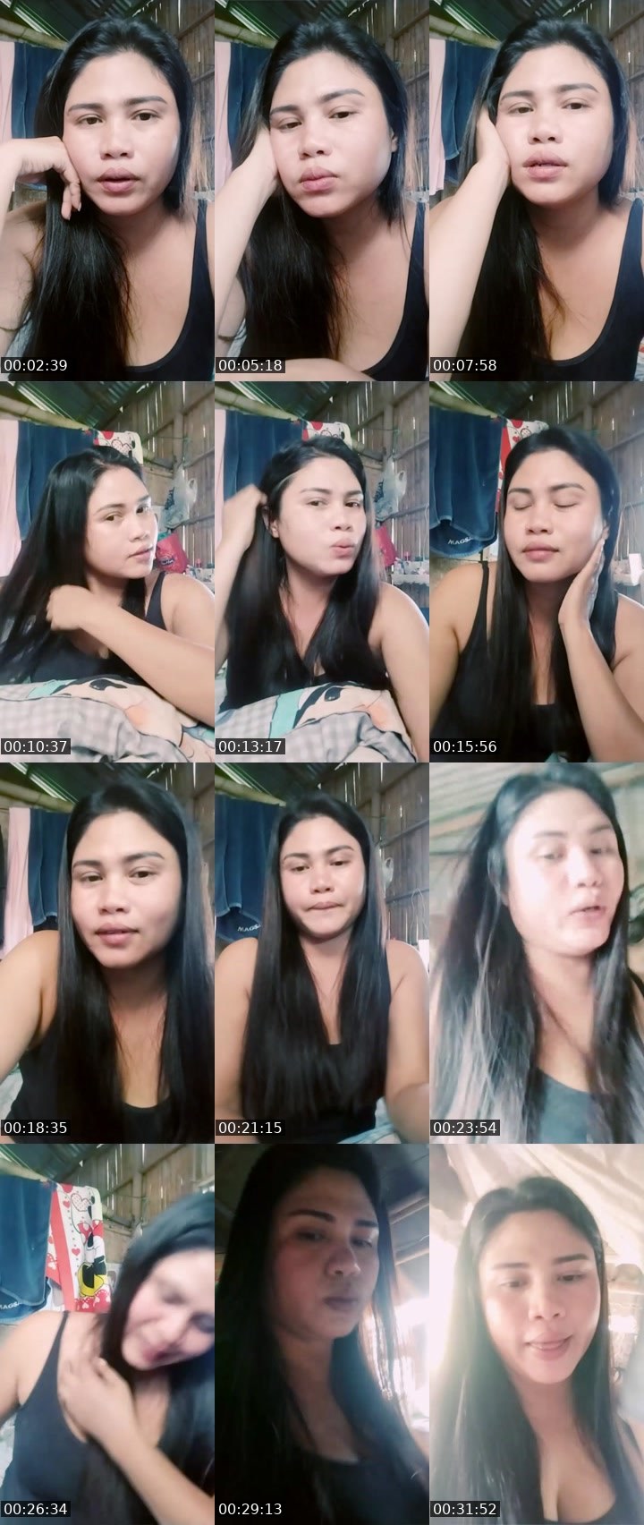 Contact-sheet preview of Belle💙's Liveme recording