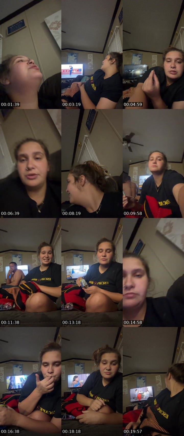 Contact-sheet preview of Harls04's Liveme recording