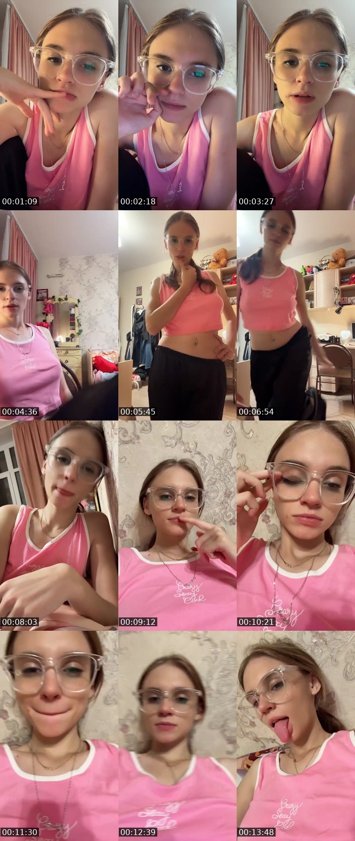 Contact-sheet preview of 🦢Marshmallow🦢's Liveme recording