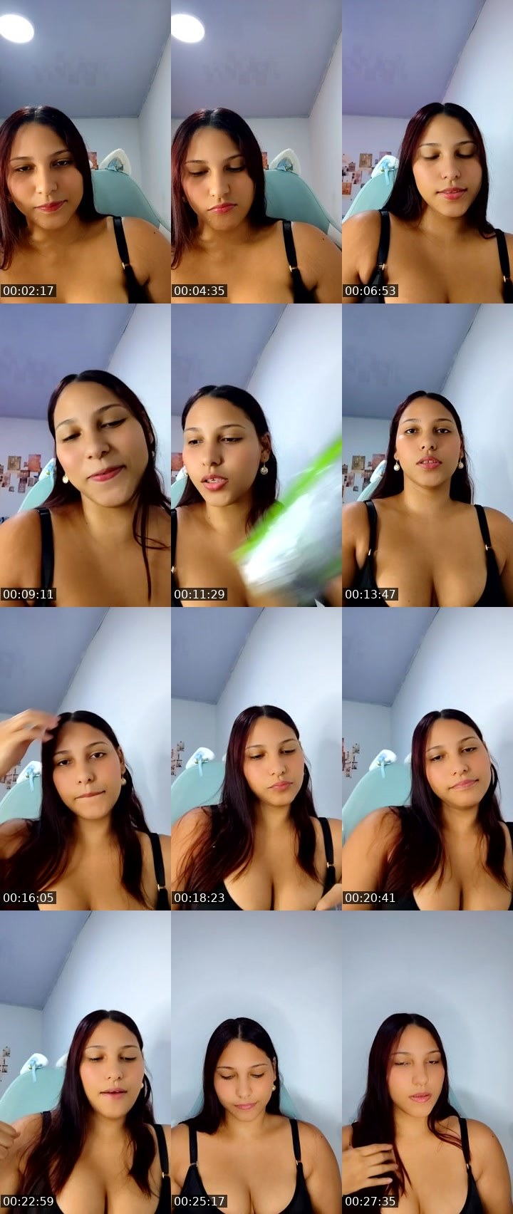 Contact-sheet preview of 🪐Katy🎭's Liveme recording