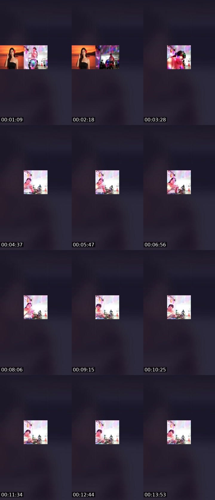 Contact-sheet preview of ✨⭐PurpLeJaZz💜NP's Liveme recording