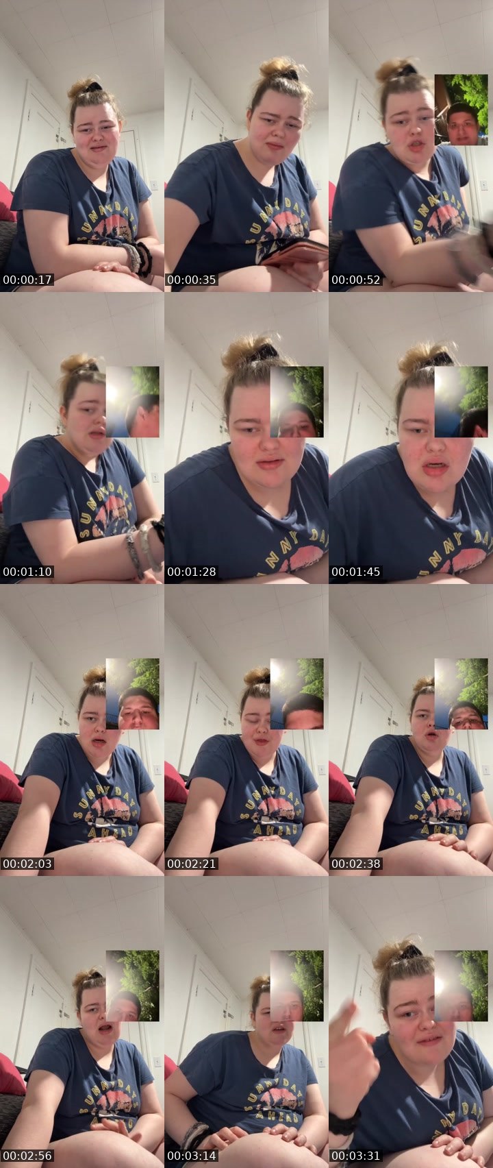 Contact-sheet preview of 🦋🧸cute_mia200🧸🦋's Liveme recording