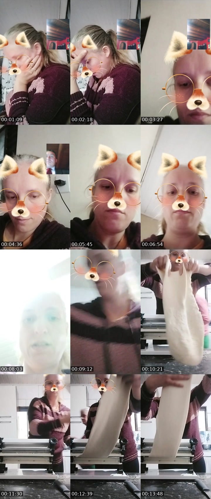 Contact-sheet preview of 🅰️ngela's Liveme recording