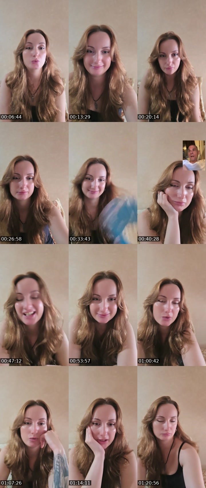 Contact-sheet preview of Elli TiTa's Liveme recording
