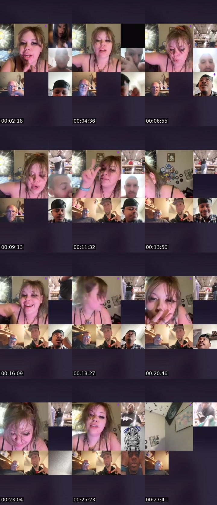 Contact-sheet preview of uoısoɹƎ's Liveme recording