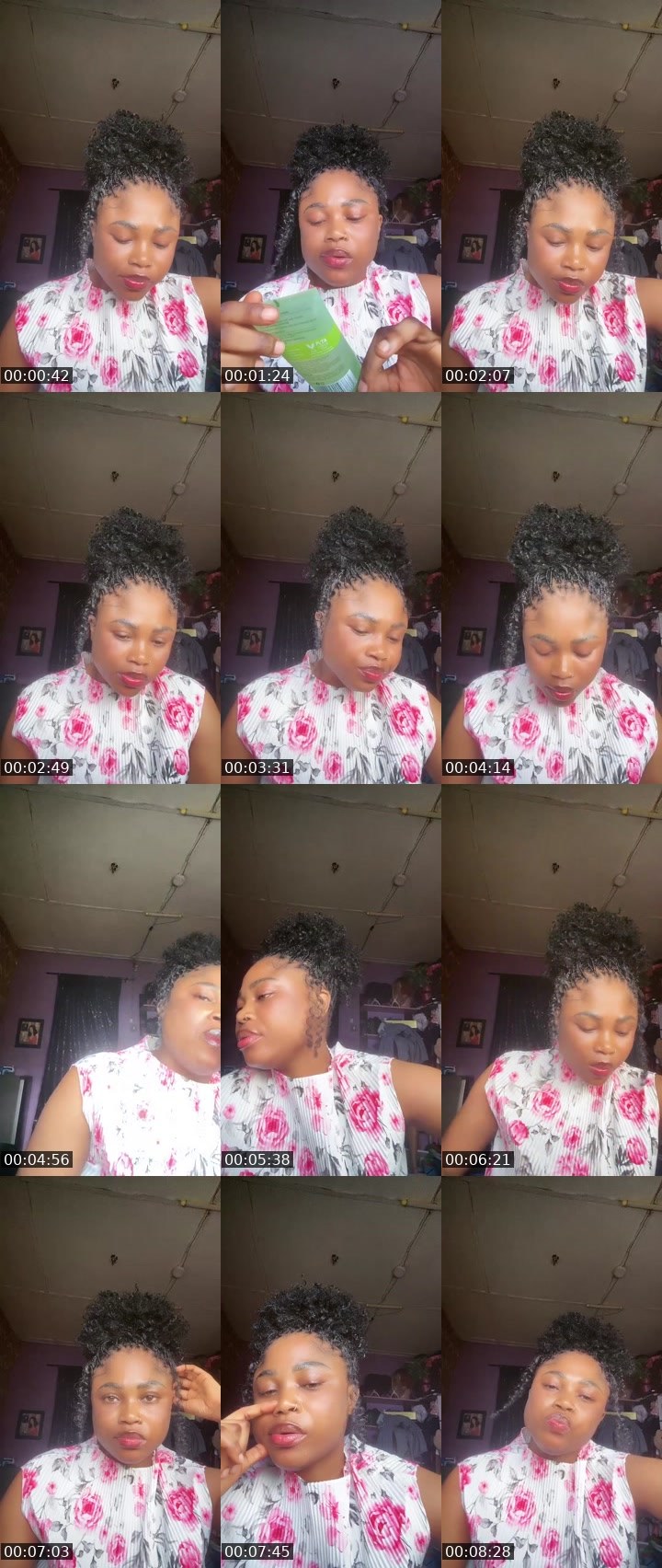 Contact-sheet preview of Sugar🐱🐧💖's Liveme recording