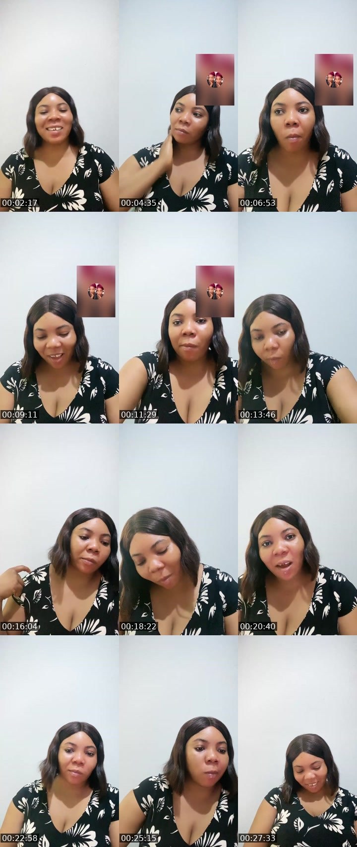 Contact-sheet preview of 🅰️my Lilly🍭🩷🌹's Liveme recording