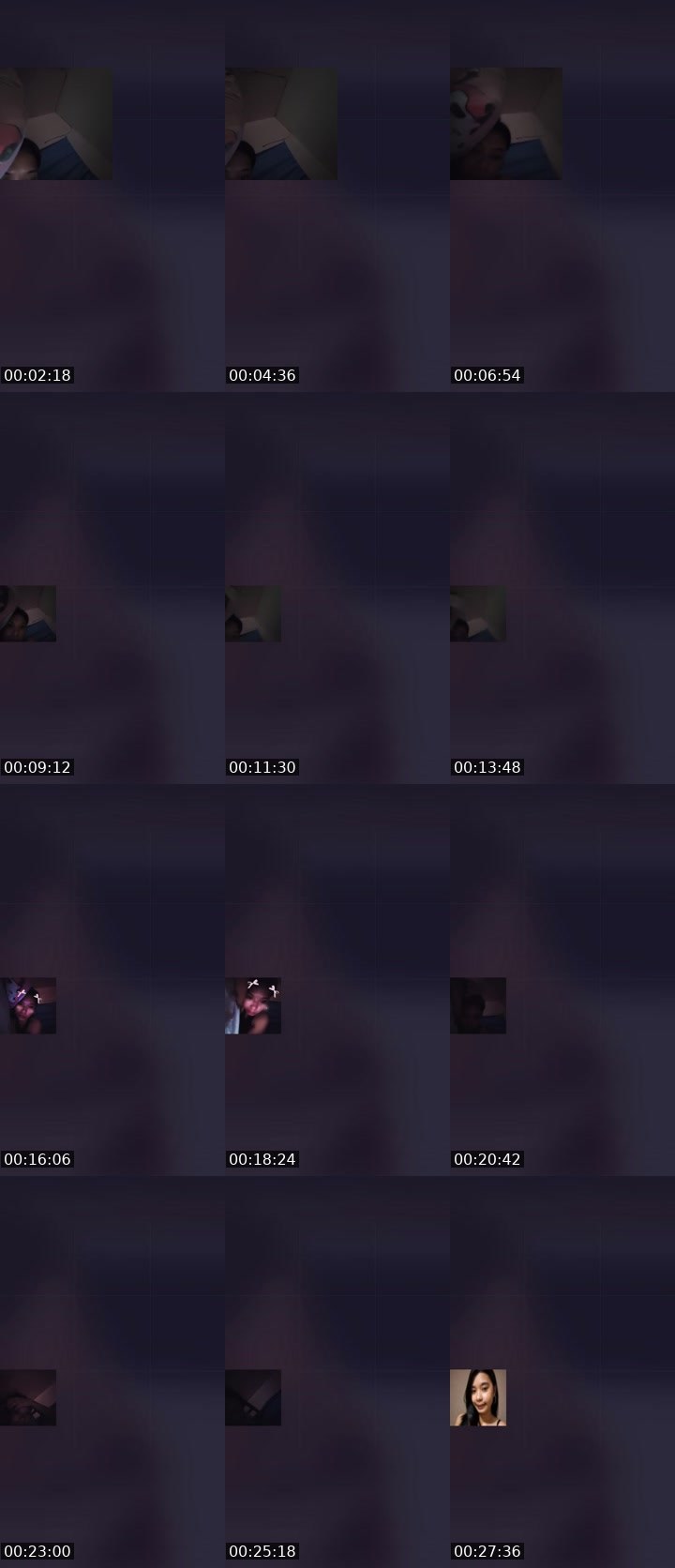 Contact-sheet preview of 😋👸NaLi🦢's Liveme recording