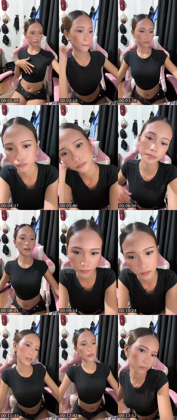 Contact-sheet preview of 𖤍 👸🏻Daisy🦄's Liveme recording