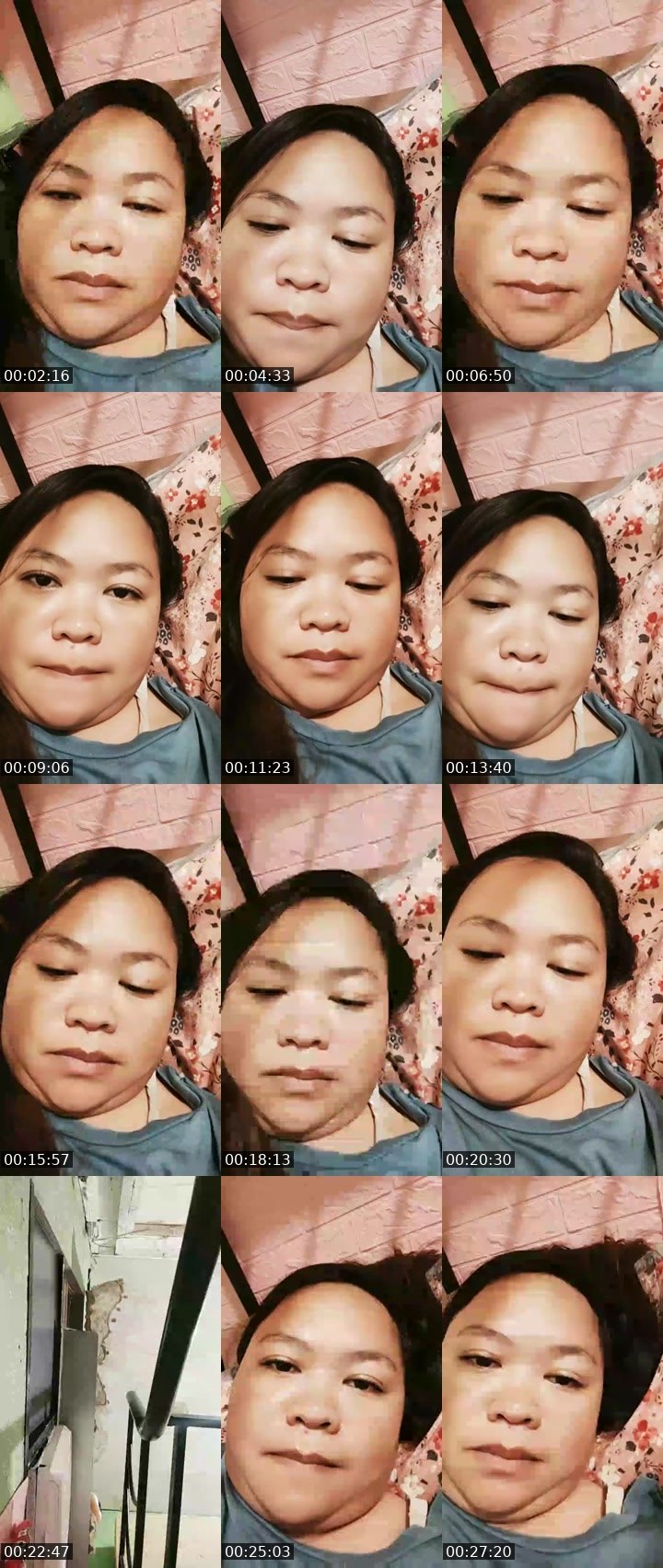 Contact-sheet preview of Senoritaaaa's Liveme recording