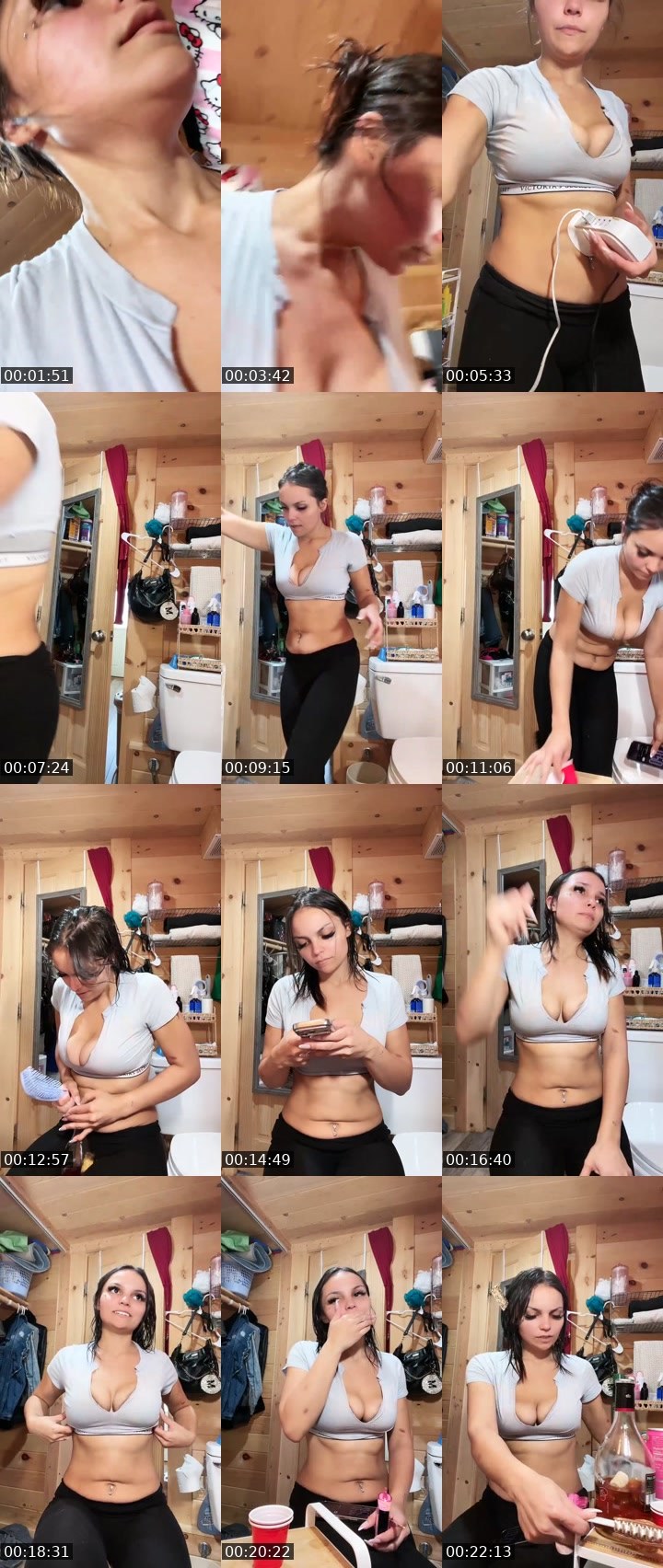 Contact-sheet preview of NastyMazi's Liveme recording