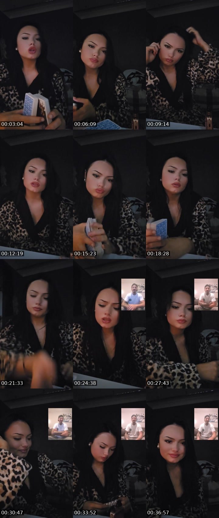 Contact-sheet preview of Danielleꨄ's Liveme recording