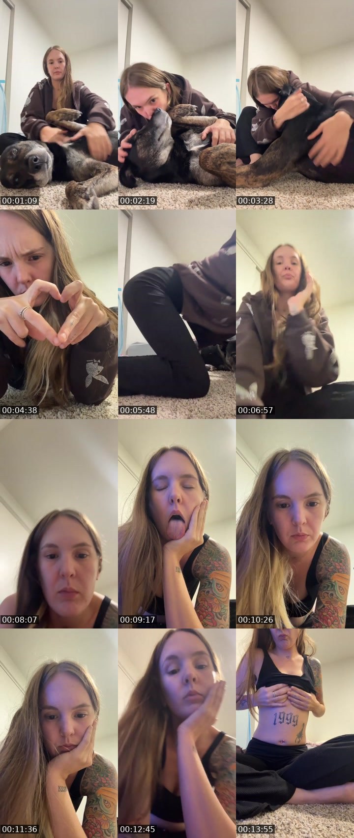 Contact-sheet preview of cannaxdoll's Liveme recording