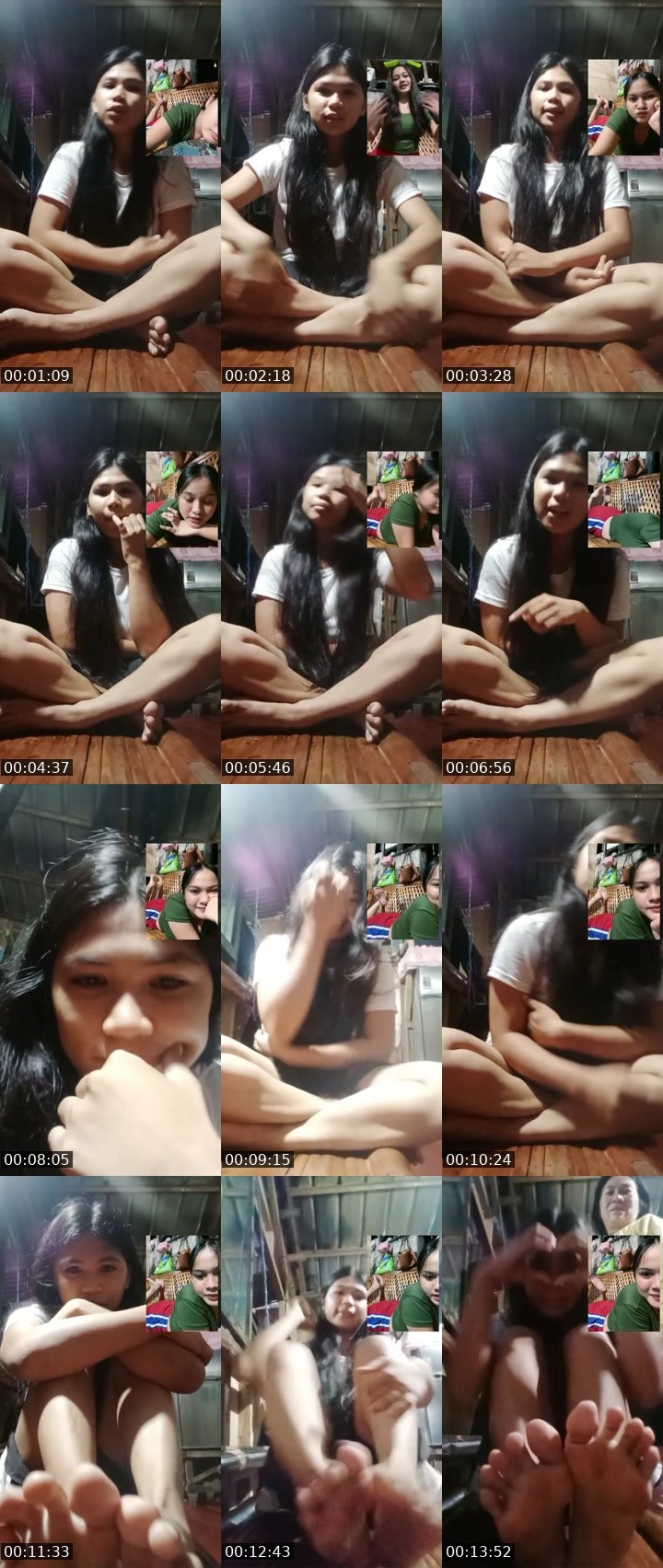 Contact-sheet preview of ☝️❤️XYREL's Liveme recording
